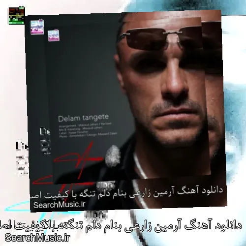 دانلود آهنگ آرمین زارعی بنام دلم تنگته با کیفیت اصلی و متن کامل